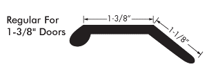 Garage Door Weather-Strip Diagram - 1255