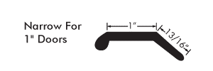 Garage Door Weather-Strip Diagram - 1288