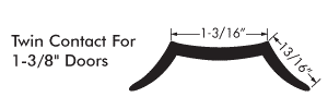 Garage Door Weather-Strip Diagram - 1372