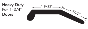 Garage Door Weather-Strip Diagram - 702