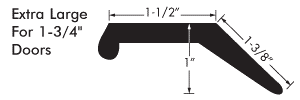 Garage Door Weather-Strip Diagram - 771